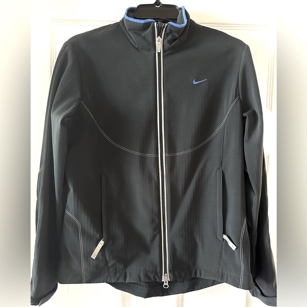 Nike Sphere Pro Women's Black Vented Double Zip Jacket